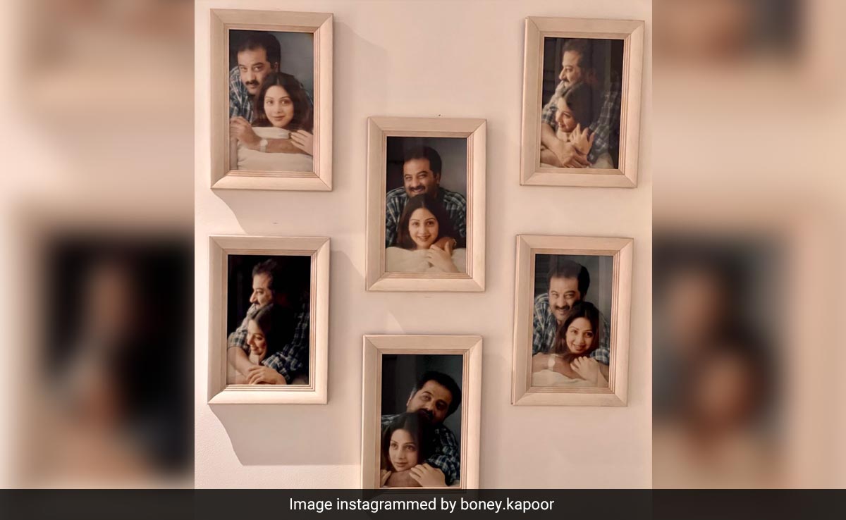 Boney Kapoor Shares Pics Of Sridevi When She Was ''Pregnant With Janhvi''