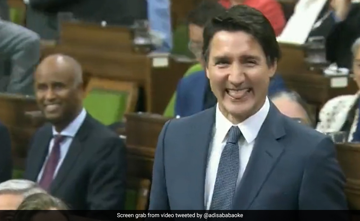 Video: Justin Trudeau's "Creepy" Act In Canada Parliament Raises A Storm Online