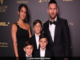Lionel Messi, Wife Antonela Roccuzzo And Their 3 Sons Look Fabulous In Matching Black Looks Lionel Messi, Wife Antonela Roccuzzo And Their 3 Sons Look Fabulous In Matching Black Looks