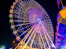 Giant Wheel Gets Jammed Midway At Delhi Fair, 20 Rescued Close To Midnight Giant Wheel Gets Jammed Midway At Delhi Fair, 20 Rescued Close To Midnight