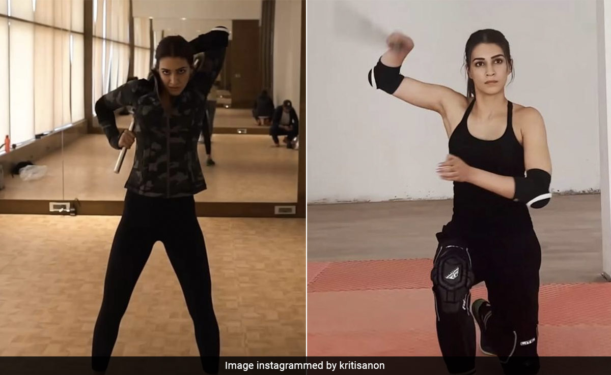 Kriti Sanon's Onscreen Nunchucks Routine Is A Perfect Offscreen Workout For Sharpening Reflexes