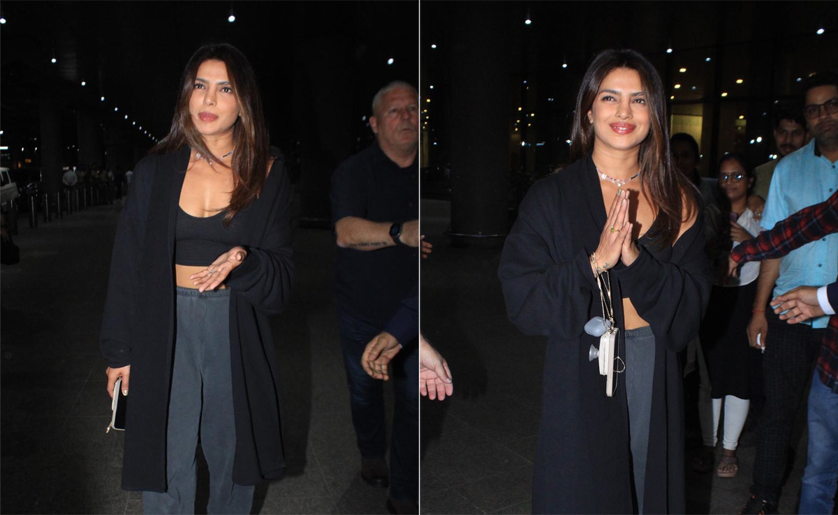 Priyanka Chopra Checks Into Mumbai For MAMI Film Festival. See Airport Pics