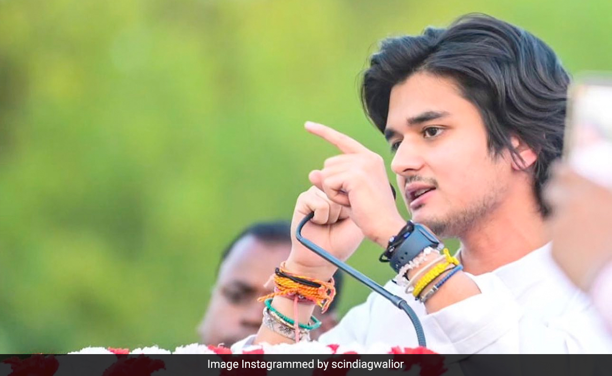 What Minister Jyotiraditya Scindia's Son Said About Joining Politics