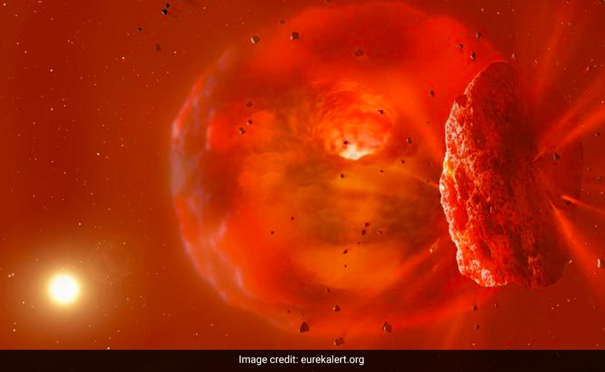 Astronomers Spot Afterglow After Two Giant Planets Collided In Distant Star System