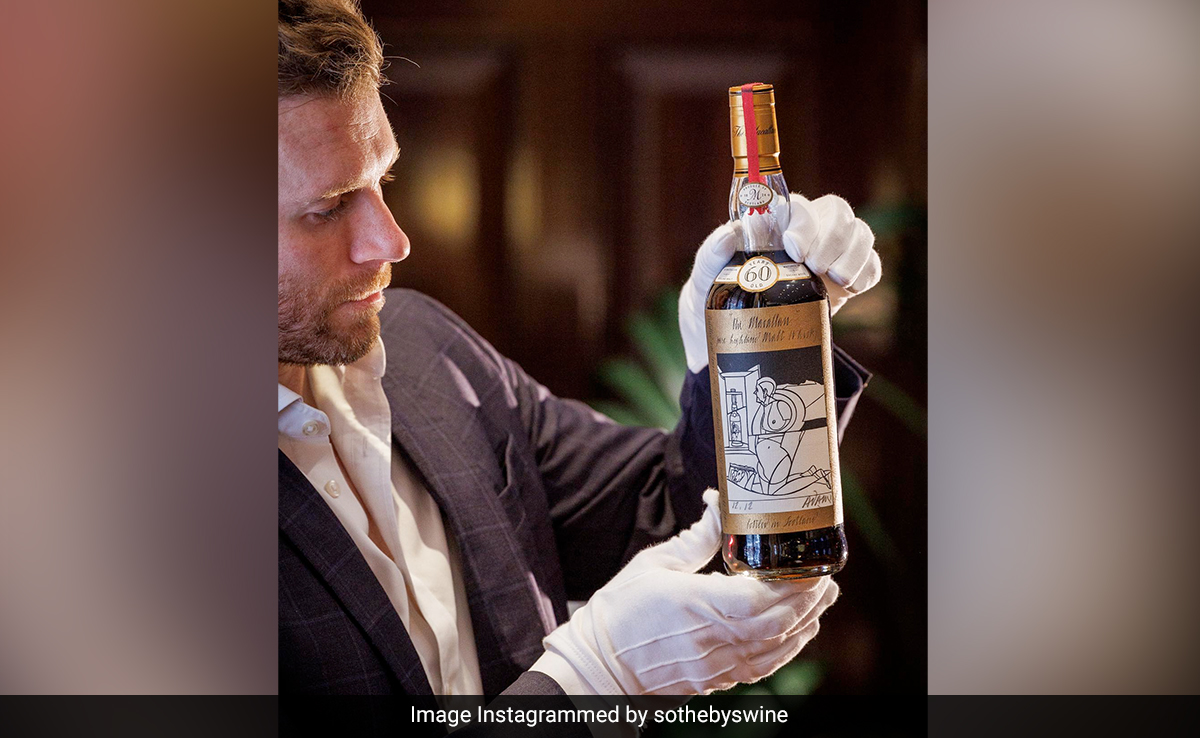 One Of World's "Most Valuable" Whiskies Set For Auction, Could Fetch Up To 12 Crore Rupees