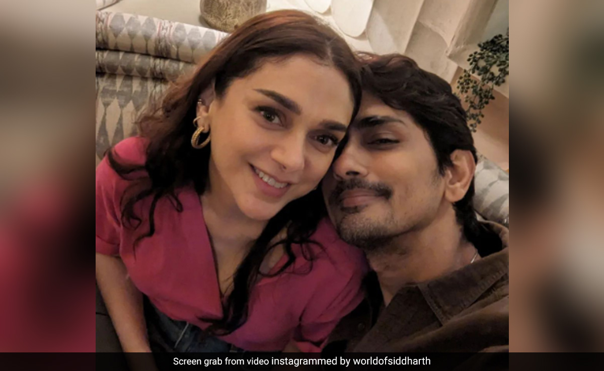 Siddharth Posted A Birthday Wish For Aditi Rao Hydari. "You're A Poet And I Didn't Know It," She Commented
