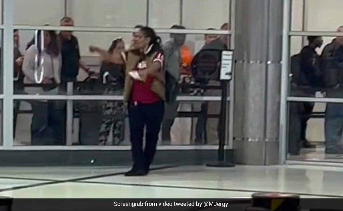 Video: Woman Stabs 3, Including Police Officer, At US Airport, Arrested