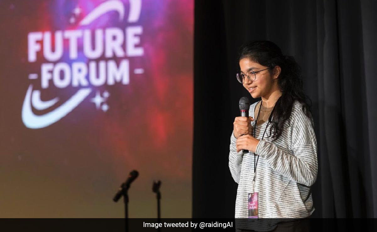 16-Year-Old Indian Girl's AI Company Launched In 2022 Now Valued At Rs 100 Crore