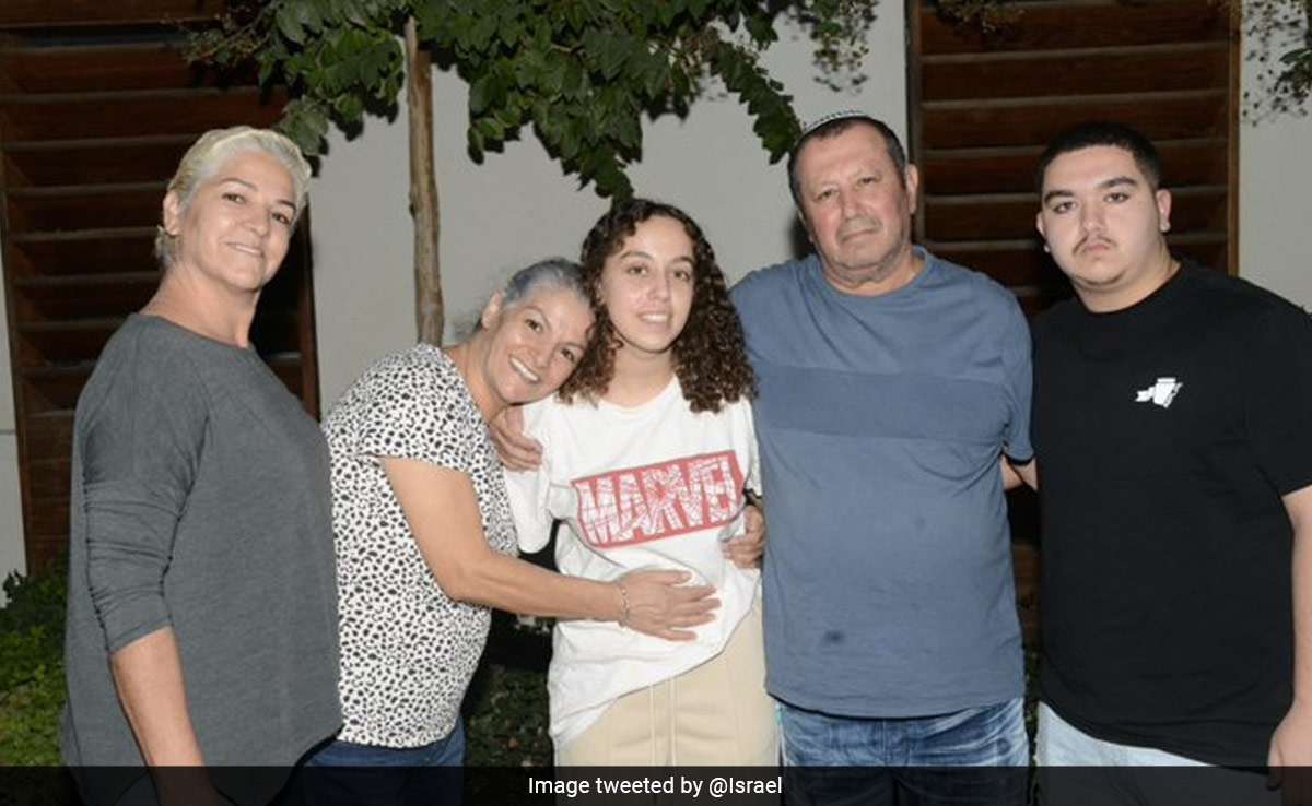 Woman Soldier Freed From Hamas Captivity In Gaza: Israel