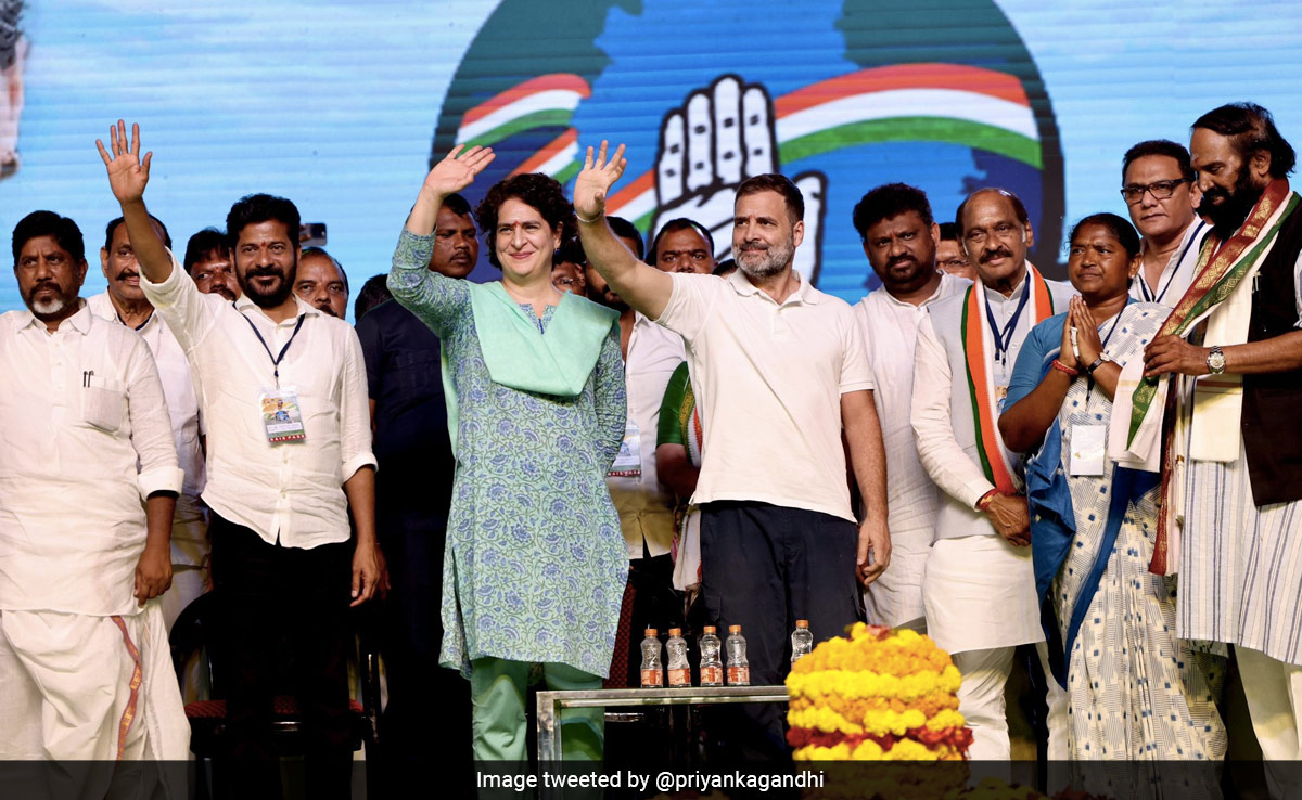 Priyanka Gandhi Promises Quota For Schedule Castes, Tribes In Telangana