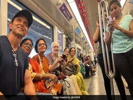आम लोगों की तरह ऋतिक रोशन ने मेट्रो में किया सफ़र, कहा- समय बचाने के लिए किया है आम लोगों की तरह ऋतिक रोशन ने मेट्रो में किया सफ़र, कहा- समय बचाने के लिए किया है
