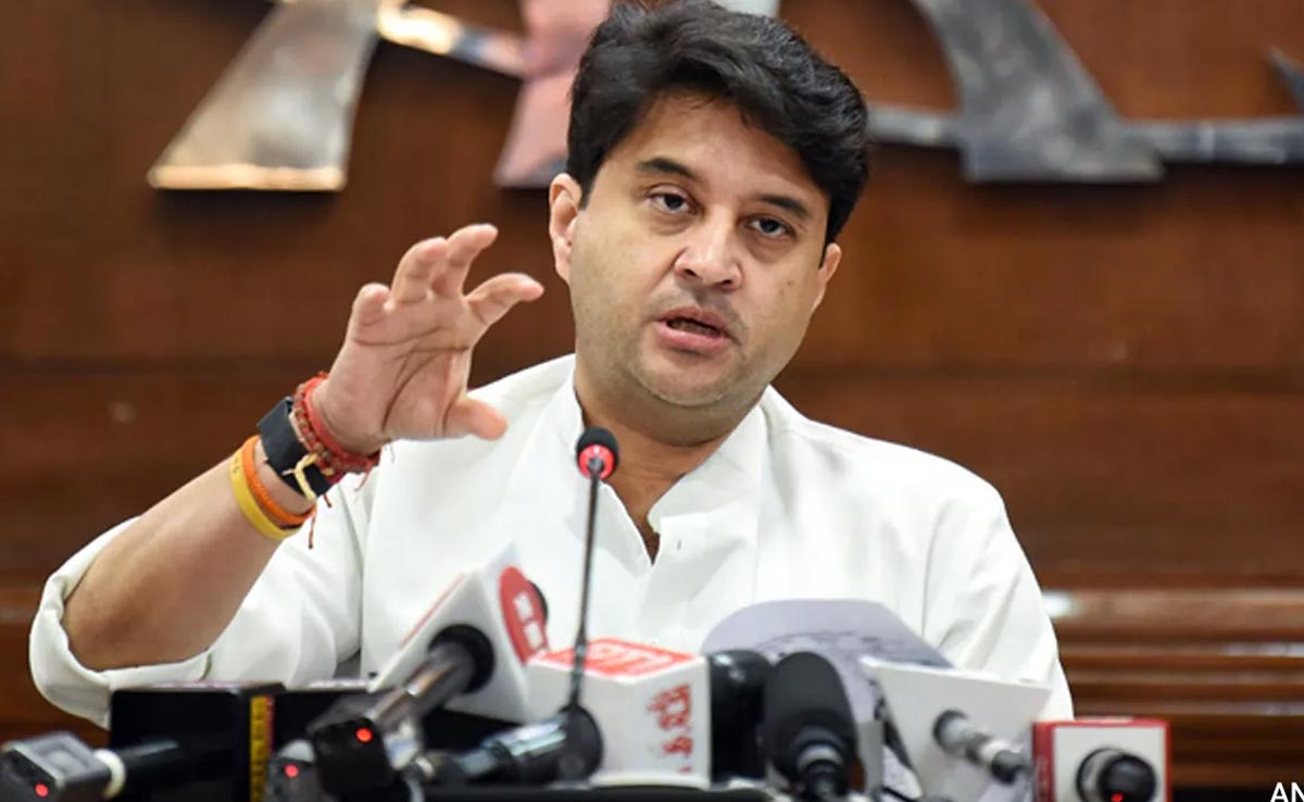 "Not In Race For Chief Minister Post": Jyotiraditya Scindia