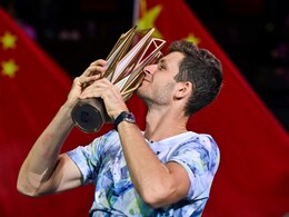 Hubert Hurkacz Beats Andrey Rublev To Win Shanghai Masters In Thriller