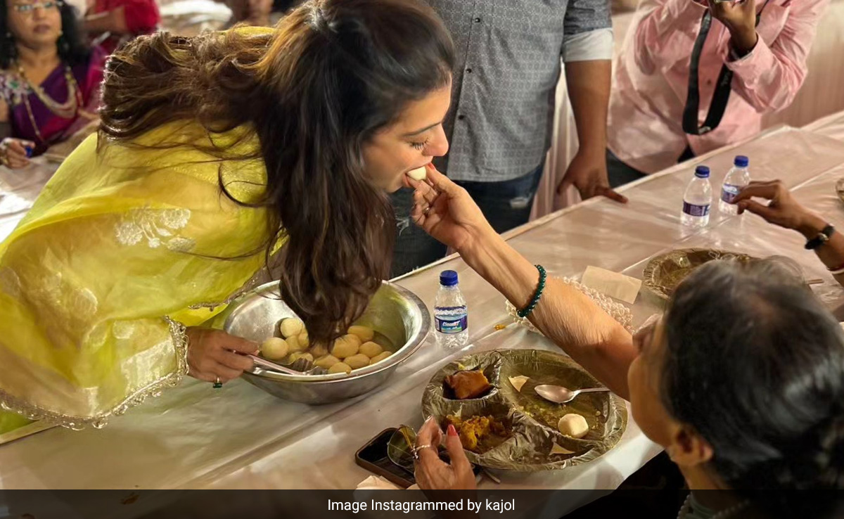Eat, Pray, Love: Inside Kajol's Durga Puja Album With Family