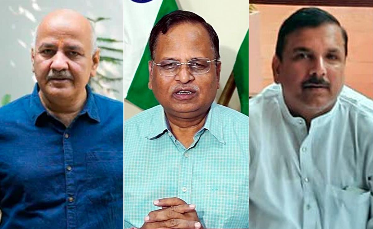 Sanjay Singh Is 3rd AAP Leader To Be Arrested By A Central Agency