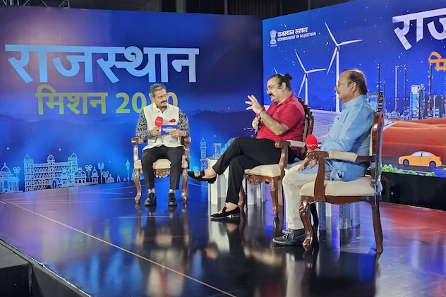 NDTV कॉन्क्लेव में  विषय विशेषज्ञ के तौर पर भाग लेते प्रताप खचारियावास