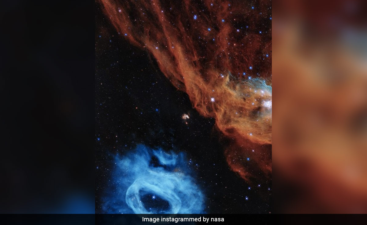 ''Ice And Fire'': NASA Shares Fascinating Pic Of 'Cosmic Reef' Taken By Hubble Telescope