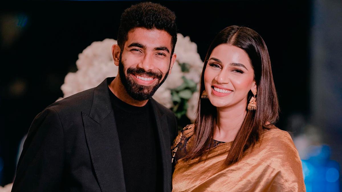 Jasprit Bumrah And Sanjana Celebrate Son Angad's One-Month Birthday With A Sky-Theme Cake
