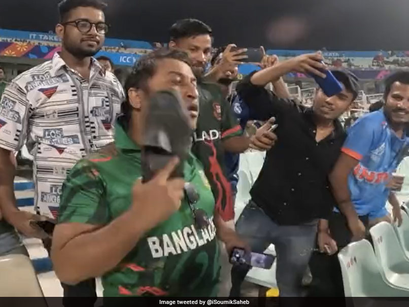 Watch: Frustrated Bangladesh Fan Beats Himself Up With Shoe After Disappointing Loss To Netherlands