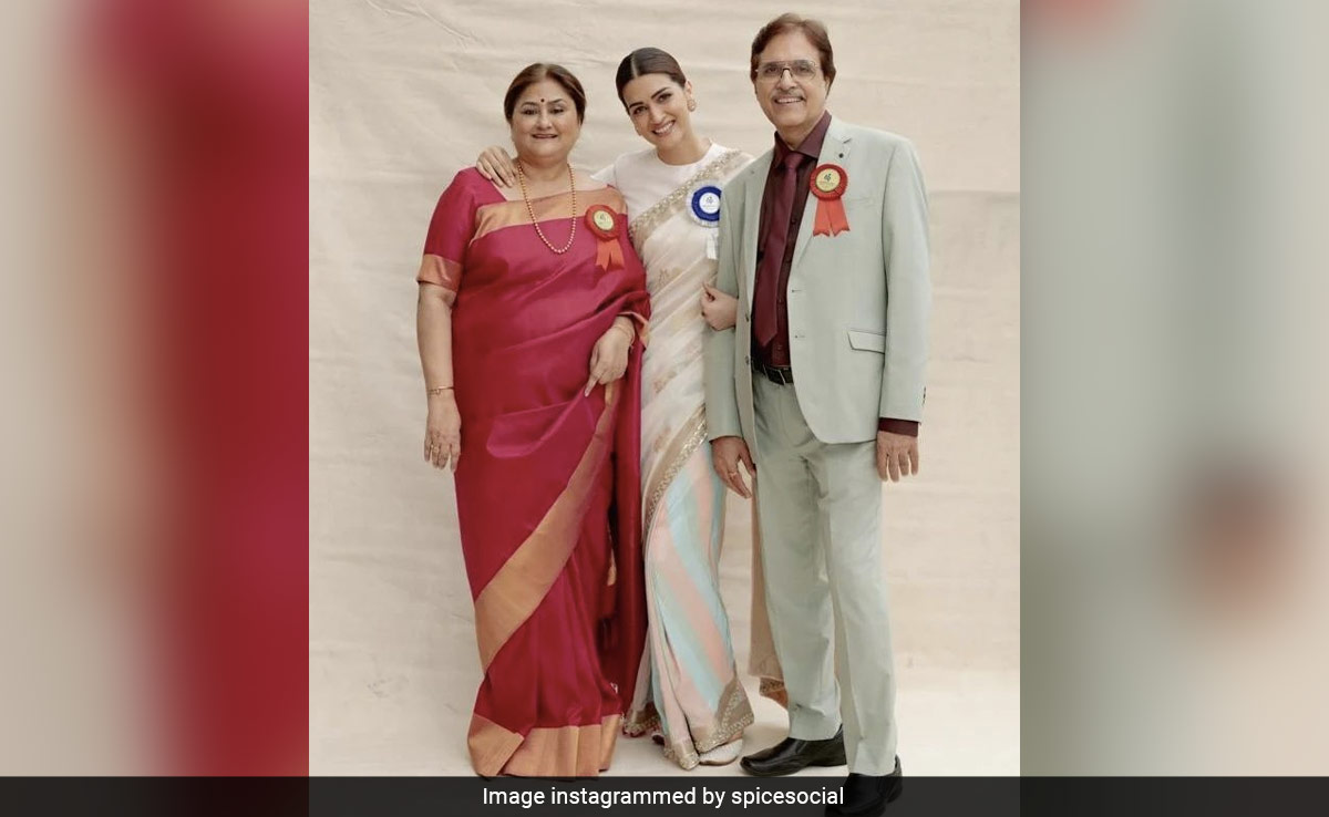 National Awards 2023: Kriti Sanon Was Accompanied By Her Parents To The Ceremony