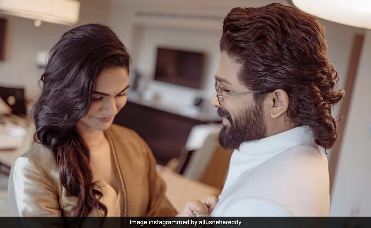 National Awards: Sneha Reddy's Big Shout Out To Husband Allu Arjun - "A Momentous Memory"