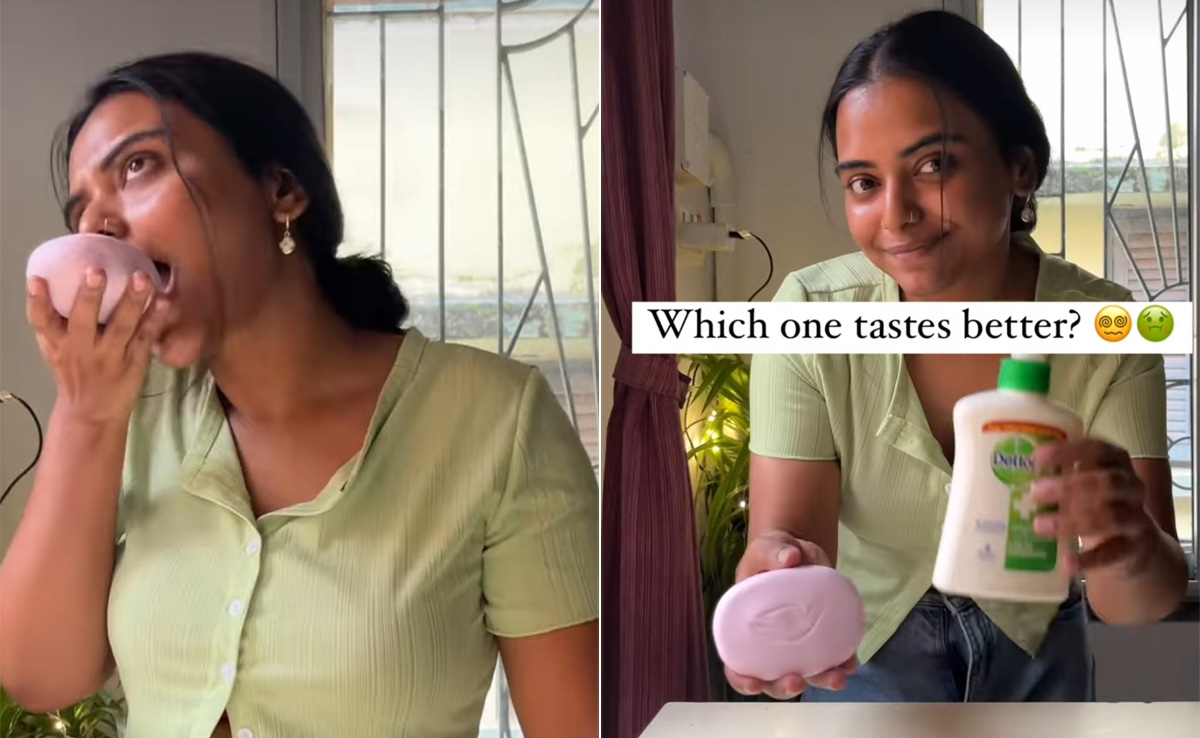 "I Love Eating Soap" - Viral Video Has Internet Worried, Until The End