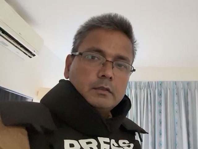 "Will Get You All The News Till We Can": NDTV Journalist After Rocket Attack On Hotel