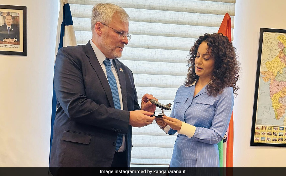 "Hope Israel Will Win This War Against Terrorism": Kangana Ranaut