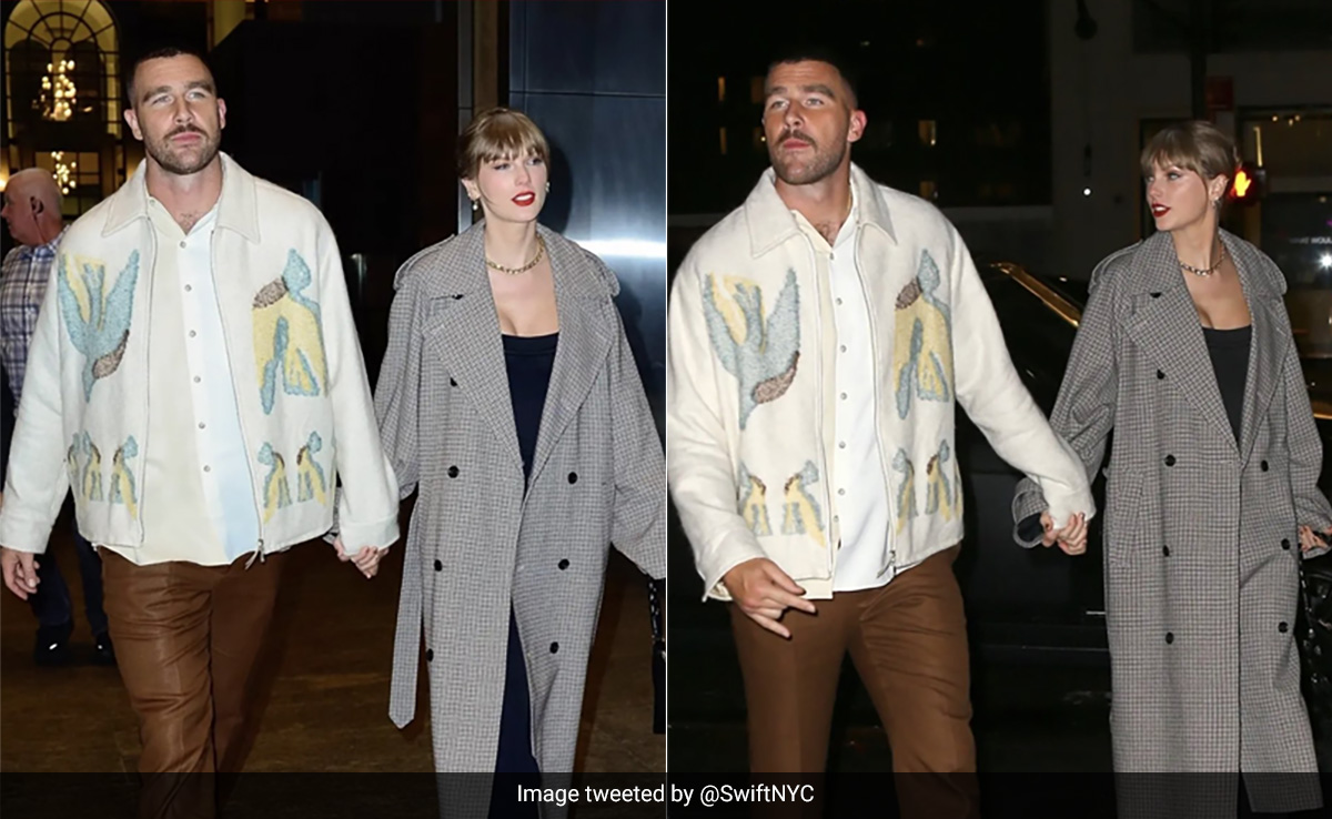 Taylor Swift And Travis Kelce's Night Out In New York Is More Stylish Than Any Of Our "Wildest Dreams"