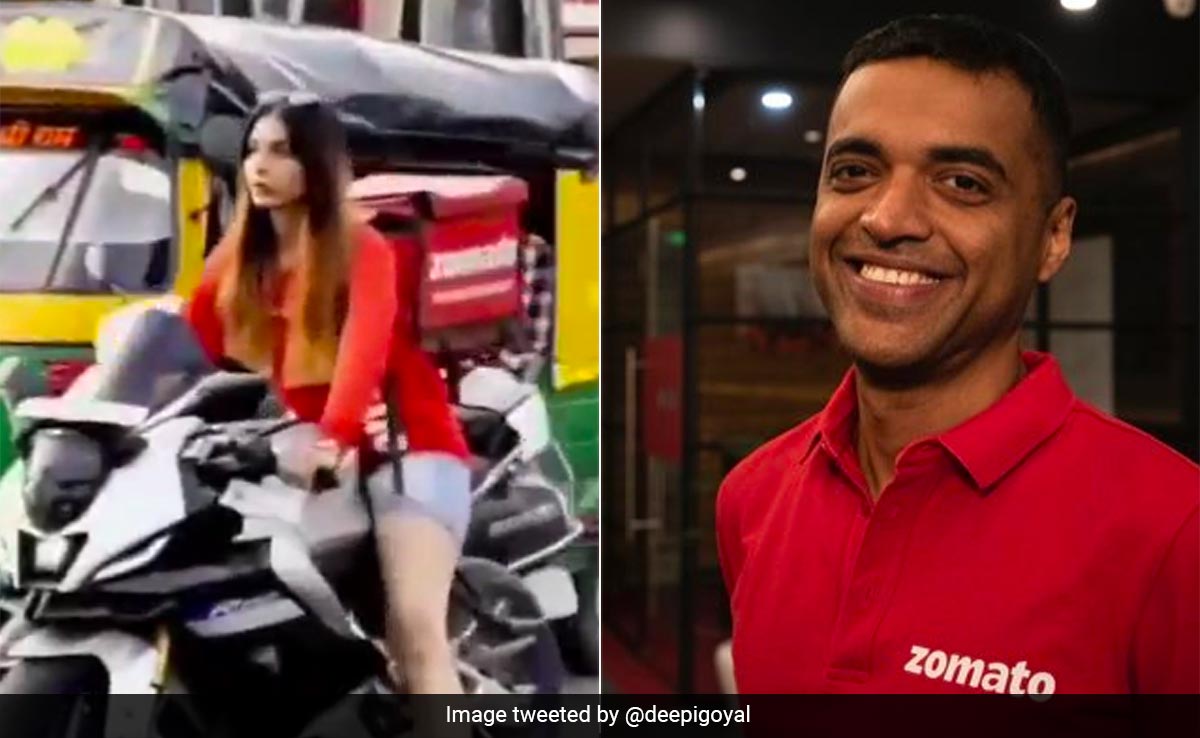 Video Of Zomato Model Driving With "Empty Bag" In Indore Goes Viral, CEO Clarifies