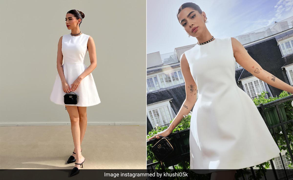 "Fashion Is A Medium For Me To Express Myself," Says Bollywood Debutant Khushi Kapoor