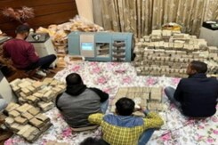 Rs 42 Crore Found In Bengaluru Home, KCR's Party Finds A Poll Link Rs 42 Crore Found In Bengaluru Home, KCR's Party Finds A Poll Link