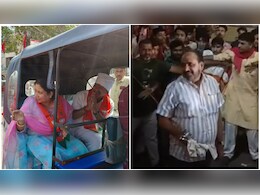 चुनावी रंग में रंगे प्रत्याशी! वोटरों को लुभाने कोई ई-रिक्शा से घूम रहा तो कोई दिखा रहा अखाड़े के करतब