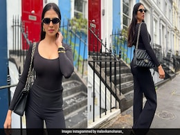 It's All Black Everything And Super Casual Chic For Malavika Mohanan's Outfit And Rs 10.25 Lakh Chanel Handbag It's All Black Everything And Super Casual Chic For Malavika Mohanan's Outfit And Rs 10.25 Lakh Chanel Handbag