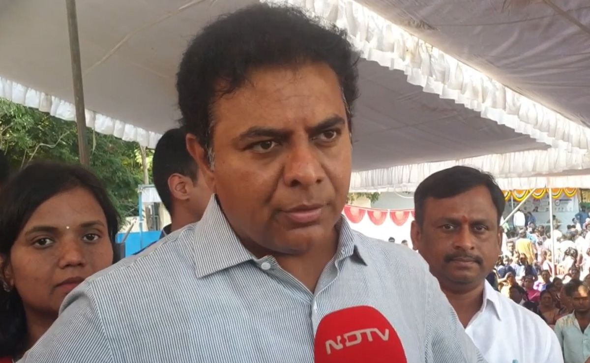 "Disgraceful": Telangana Chief Minister KCR's Son Slams PM Modi Over Jibe