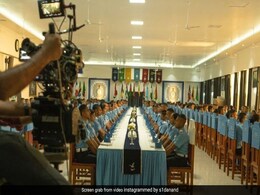A BTS Pic From The Sets Of Hrithik Roshan's <i>Fighter</i>. Courtesy Director Siddharth Anand A BTS Pic From The Sets Of Hrithik Roshan's <i>Fighter</i>. Courtesy Director Siddharth Anand