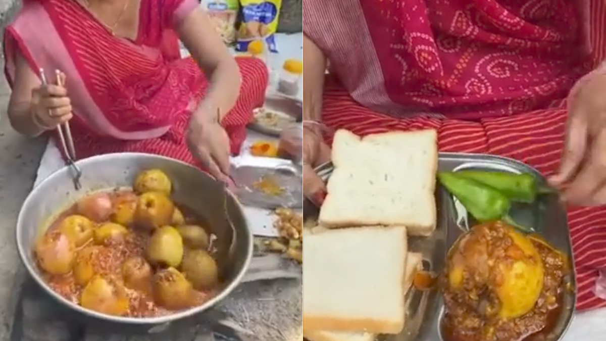 <i>"Apple Ko Lauki Bana Diya"</i>- Video Of <i>"Apple Sabzi"</i> Has Got The Internet Talking