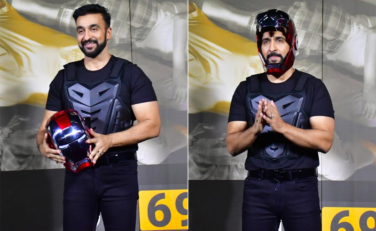 Raj Kundra Removes Mask At <i>UT 69</i> Trailer Launch, Reveals Why He Began Wearing It