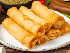 Cheesy Paneer Cigar Roll