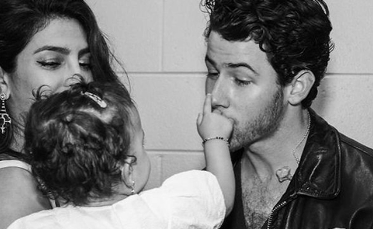 Nick Jonas' New Pic With Wife Priyanka Chopra And Daughter Malti Marie Has The Internet's Heart