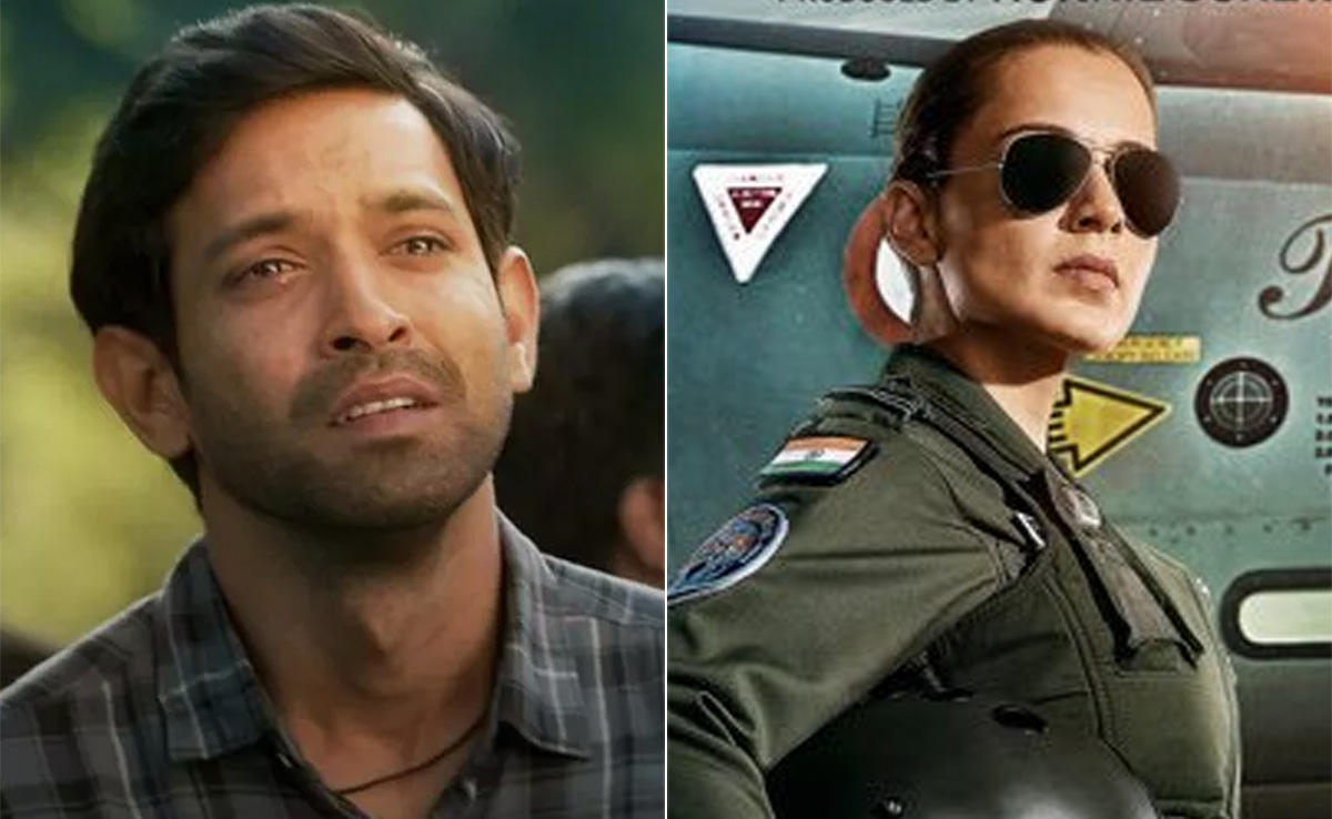 Tejas vs 12th fail: बॉक्स ऑफिस पर पिछड़ी कंगना रनौत की तेजस, विक्रांत मैसी की फिल्म ने पकड़ी रफ्तार