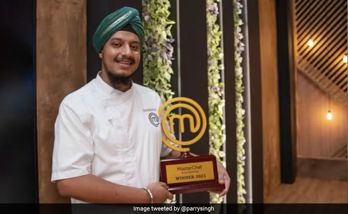 Indian-Origin Chef Crowned Winner Of MasterChef Singapore Season 4