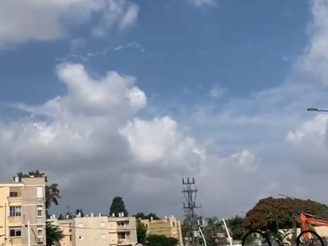 Video: सवाल इंडिया का : NDTV टीम की रिपोर्टिंग के बीच इजरायल में रॉकेट से हमला