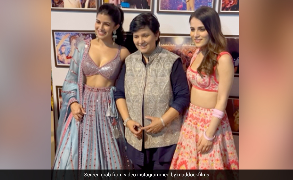 Navratri 2023: Radhika Madan And Nimrat Kaur's Celebrations With OG Falguni Pathak
