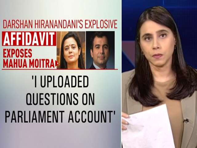 "Mahua Moitra Wanted To Target PM By Attacking Adani": All About Explosive Affidavit