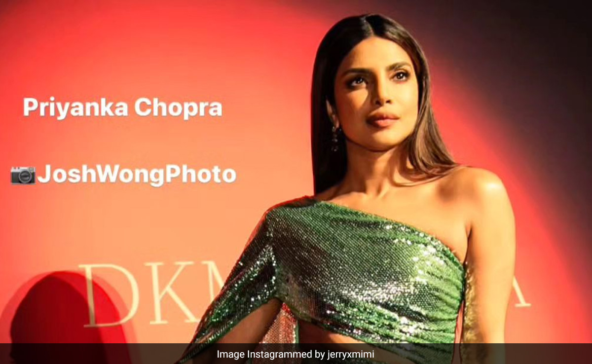 Just Priyanka Chopra Owning The Red Carpet At DKMS Gala 2023