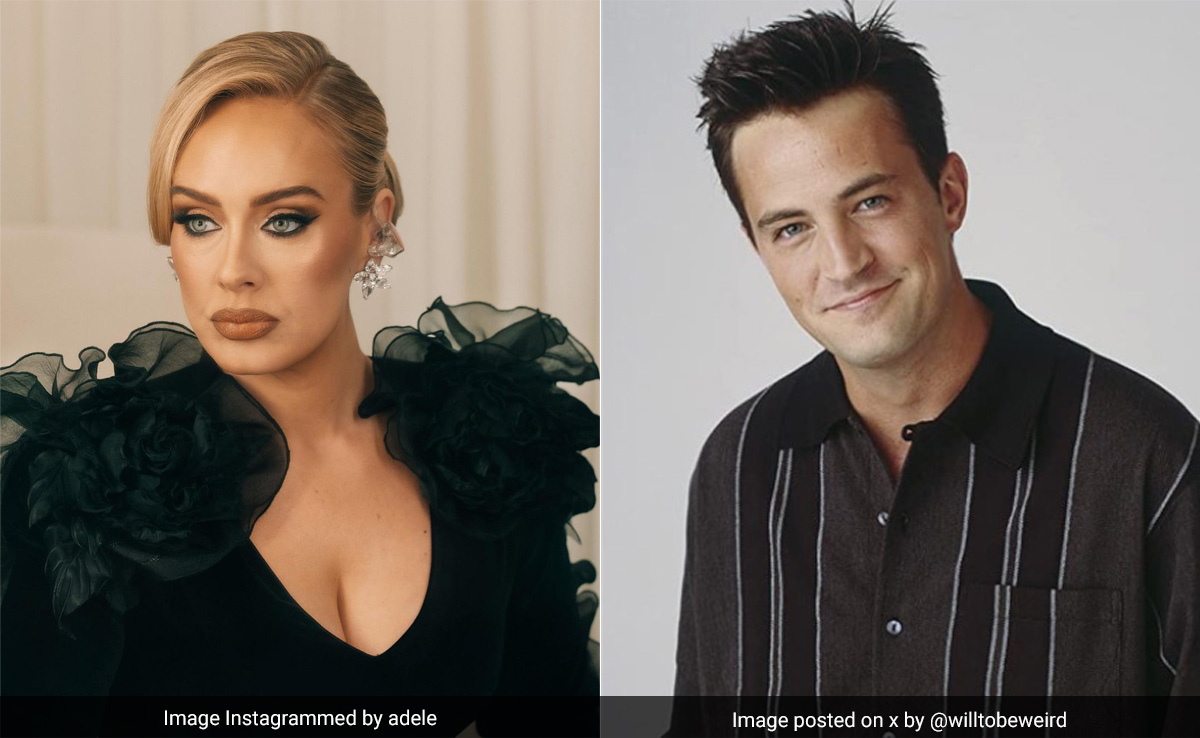 Adele Pauses Her Las Vegas Show To Pay Tribute To <i>Friends</i> Star Matthew Perry
