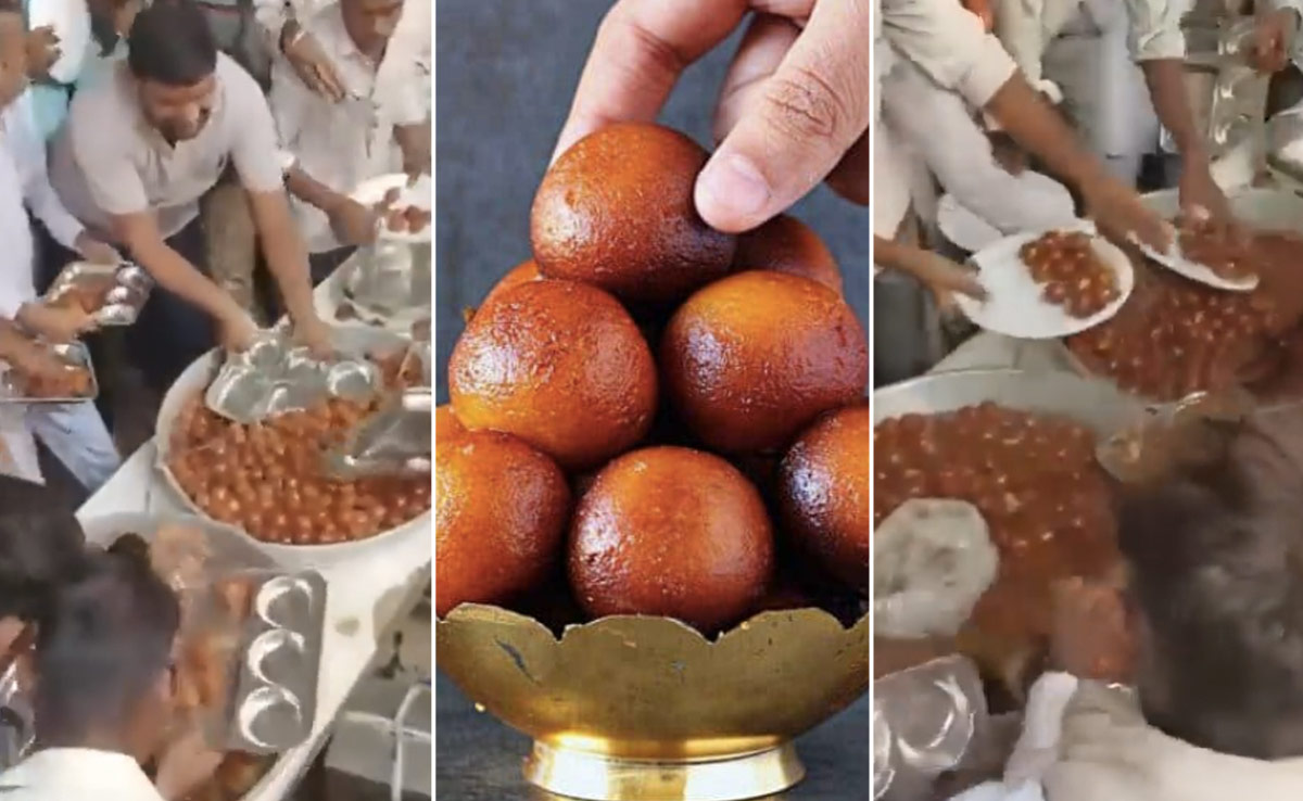 काला जामुन के लिए उमड़ी भीड़, कोई पॉलीथिन तो गमले में भरकर चलता बना