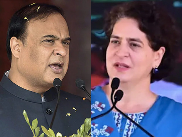 Priyanka Gandhi, Himanta Sarma Get Notice Over Poll Code Violation