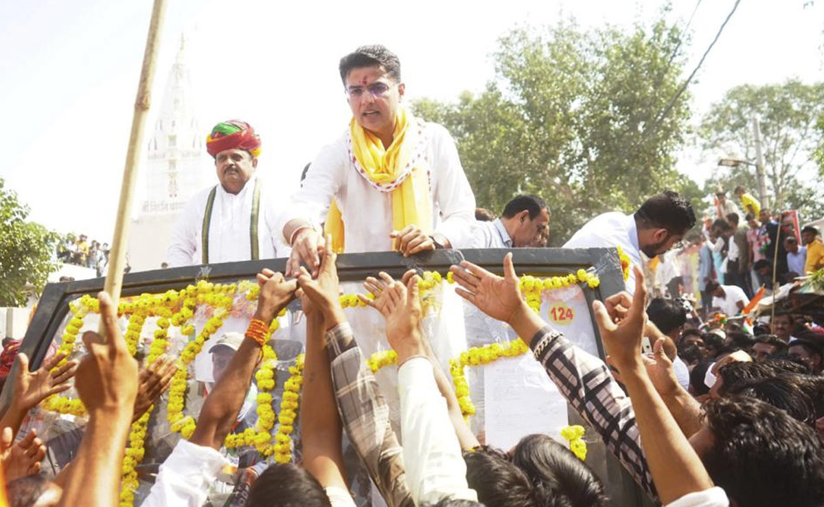 नामांकन के बाद बोले सचिन पायलट, 'हमारे बीच कोई मतभेद या मनभेद नहीं, पार्टी में एक ही गुट है और वो...
